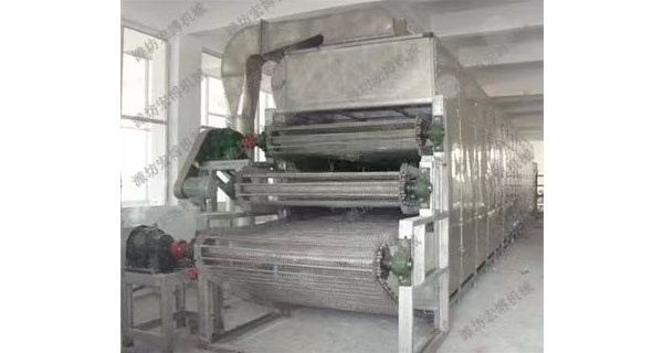 宏博智能網帶烘干機：精準控溫與變頻調速的完美結合，適配多元物料烘干